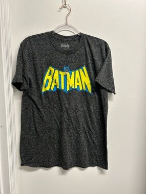 Batman Logo Short Sleeve Tee - Charcoal